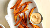 Sweet Potato Wedges with Chili Mayo Sweet Potato Wedges with Chili Mayo