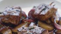 Glazed Pork Tenderloin with Pear and Thyme Glazed Pork Tenderloin with Pear and Thyme
