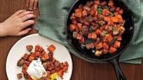 Sweet Potato-Pork Belly Hash Sweet Potato-Pork Belly Hash