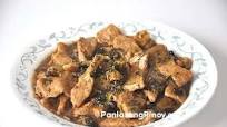 Pork with Salted Black Beans Pork with Salted Black Beans