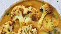 Roasted Cauliflower & Lentil Curry Soup Roasted Cauliflower & Lentil Curry Soup