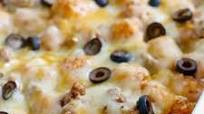 TATER TOT ENCHILADA BAKE TATER TOT ENCHILADA BAKE