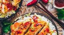 Tofu Katsu with spicy sweet-sour Sauce Tofu Katsu with spicy sweet-sour Sauce