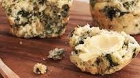 Warm 'Spanakopita' Muffins Warm 'Spanakopita' Muffins