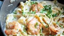 Creamy White Wine Shrimp Alfredo Creamy White Wine Shrimp Alfredo