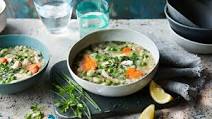 Slow-cooker spring chicken and herb soup Slow-cooker spring chicken and herb soup