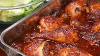 Pollo enchilado al horno Pollo enchilado al horno