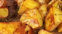 Crunchy Roasted Rosemary Potatoes Crunchy Roasted Rosemary Potatoes
