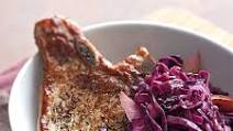 German-style Pork Steak with Red Cabbage German-style Pork Steak with Red Cabbage