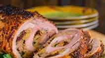 Stuffed Pork Loin Roast with Sausage, Cherries, and Fennel Stuffed Pork Loin Roast with Sausage, Cherries, and Fennel