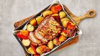 Roast Loin of Pork with Golden Crackling Roast Loin of Pork with Golden Crackling