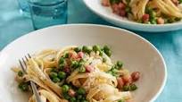 Pasta, Pancetta and Peas Pasta, Pancetta and Peas