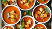 Slow Cooker Tomato Basil Soup Slow Cooker Tomato Basil Soup