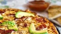Bacon and avocado pizza Bacon and avocado pizza