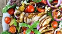 Grilled Mediterranean Chicken Salad Grilled Mediterranean Chicken Salad