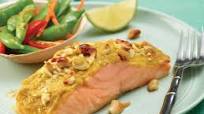 Curried Hummus-Crusted Salmon Curried Hummus-Crusted Salmon