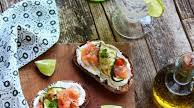 Bruschette con zucchine e salmone Bruschette con zucchine e salmone