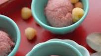 {No Machine} STRAWBERRY JAM BUTTERMILK ICE CREAM {No Machine} STRAWBERRY JAM BUTTERMILK ICE CREAM