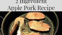 2 Ingredient Apple Pork Recipe 2 Ingredient Apple Pork Recipe