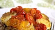 Pan Seared Sea Bass with Curry and Blistered Tomatoes Pan Seared Sea Bass with Curry and Blistered Tomatoes