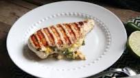 Cheddar Jalapeño Stuffed Grilled Chicken Cheddar Jalapeño Stuffed Grilled Chicken