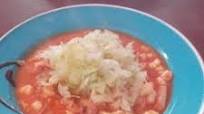 Pozole rojo de pavo Pozole rojo de pavo