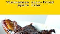 Vietnamese stir-fried spare ribs Vietnamese stir-fried spare ribs
