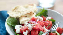 Mediterranean Watermelon Salad Mediterranean Watermelon Salad