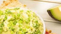 Hummus Guacamole with Yellow Bell Pepper Pico de Gallo Hummus Guacamole with Yellow Bell Pepper Pico de Gallo
