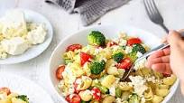 Pasta Salad With Broccoli & Feta Cheese Recipe Pasta Salad With Broccoli & Feta Cheese Recipe