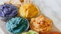 Rainbow Hummus Dip Rainbow Hummus Dip