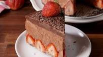 Strawberry Chocolate Mousse Cake Strawberry Chocolate Mousse Cake