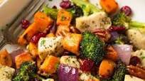 Chicken Broccoli and Sweet Potato Sheet Pan Dinner Chicken Broccoli and Sweet Potato Sheet Pan Dinner