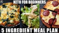 Keto For Beginners – 5 Ingredient Keto Meal Plan 2 Keto For Beginners – 5 Ingredient Keto Meal Plan 2