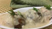 Paneer Methi Kofta in White Gravy Paneer Methi Kofta in White Gravy