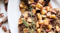 Pecan Crusted Pork Chops with Apple Chutney Pecan Crusted Pork Chops with Apple Chutney