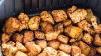 Easy Air Fryer Chicken And Potatoes Dinner Easy Air Fryer Chicken And Potatoes Dinner