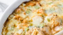 Keto Buffalo Chicken Cauliflower Mac and Cheese Keto Buffalo Chicken Cauliflower Mac and Cheese