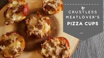 Crustless Pizza Cups Crustless Pizza Cups