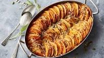 Healthier potato and sweet potato bake Healthier potato and sweet potato bake