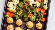 Italian Turkey Meatball Sheet Pan Dinner Italian Turkey Meatball Sheet Pan Dinner