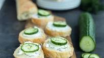 Cucumber Goat Cheese Sandwich Bites Cucumber Goat Cheese Sandwich Bites
