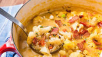 Bacon Cauliflower Chowder Bacon Cauliflower Chowder