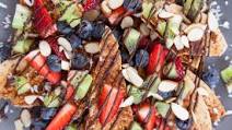 Fruit Nachos with Flatout Flatbread Fruit Nachos with Flatout Flatbread