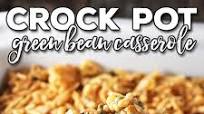 Crock Pot Green Bean Casserole Crock Pot Green Bean Casserole