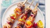 West Indian Grilled Chicken & Shrimp Kabobs West Indian Grilled Chicken & Shrimp Kabobs