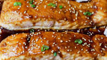 Baked Teriyaki Glazed Salmon Baked Teriyaki Glazed Salmon
