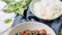 Thai Chicken Stir-fry with Basil & Mint Thai Chicken Stir-fry with Basil & Mint