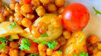 Easy Greek Fennel salad with tomatoes and chickpeas Easy Greek Fennel salad with tomatoes and chickpeas