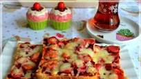 Tost ekmeği̇ i̇le prati̇k pi̇zza Tost ekmeği̇ i̇le prati̇k pi̇zza